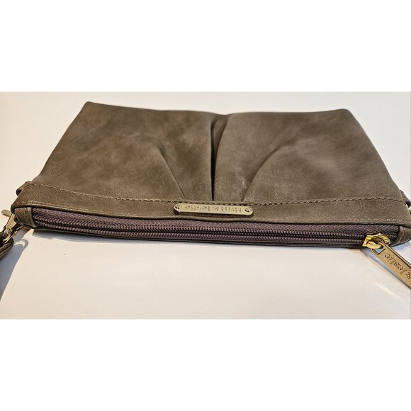 Timi & Leslie Small Purse Handbag Clutch Clay Gray EUC Classic - Picture 4 of 14